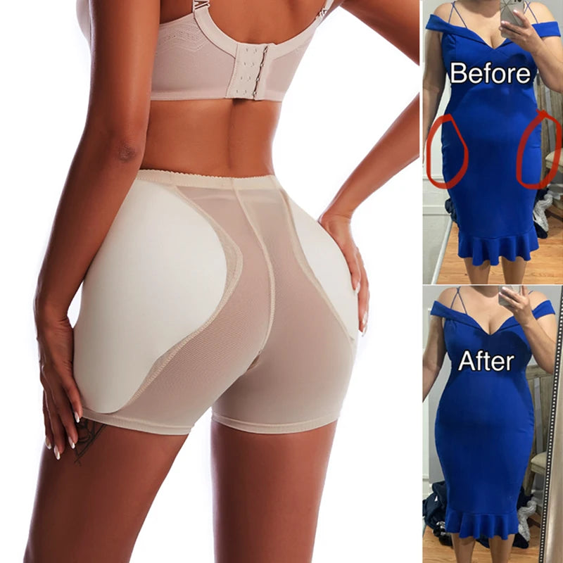 Sexy Panties Butt Lifter Fake Ass Booty Hip Enhancer Waist Trainer Control Panties Pads Buttocks Body Shaper