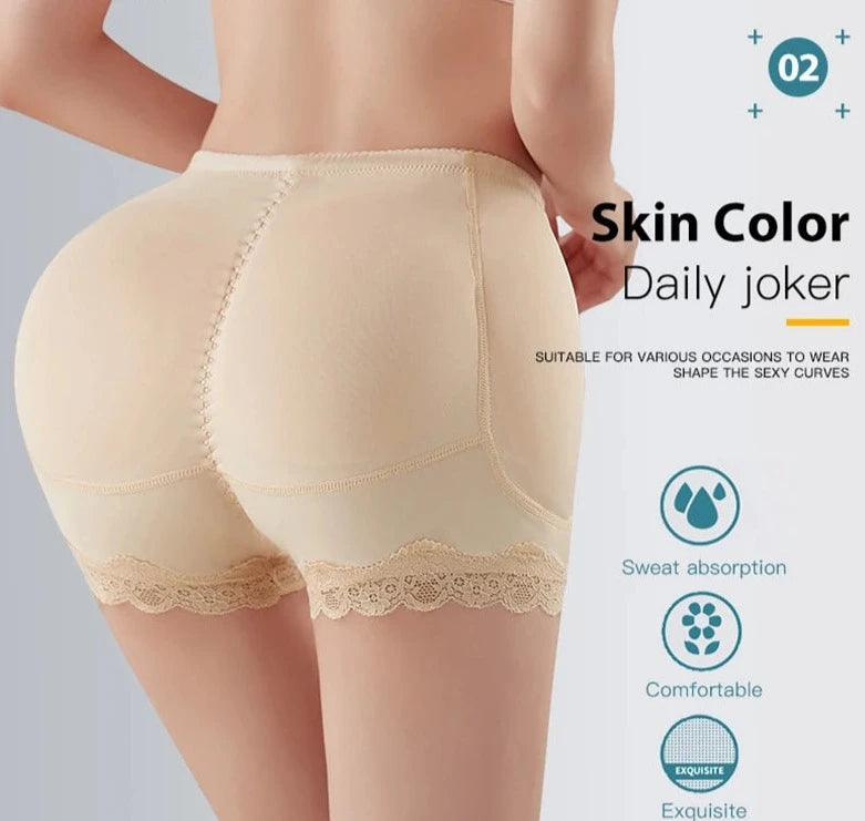 Body Shaper Underwear With Hips Pads Filler Sexy Big Butt Enhancer Control Panties Belly Smooth Shapewear Fake Buttock Plus Size