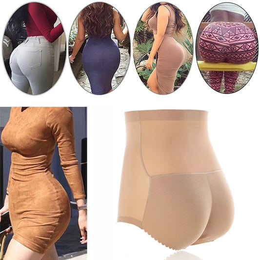 Slimming Lingerie Tummy Control Body Shaper Fake Ass Butt Lifter Panties Sponge Padded Panties Push Up