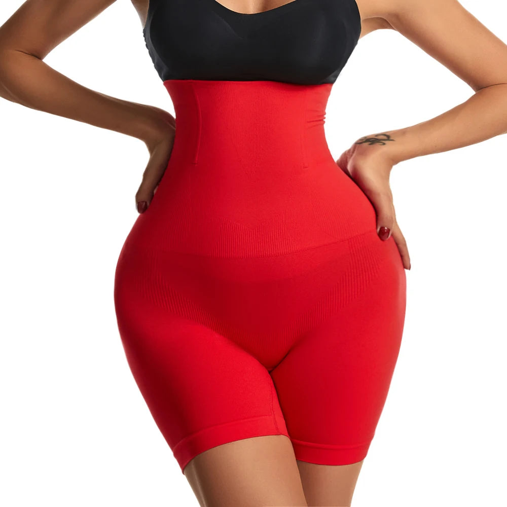 Tummy Control Shorts High Waist Panties Mid Thigh Body Shaper Bodysuit Shaping Lady