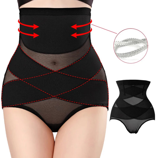 High Waist Shaper Panties Plus Size Tummy Control